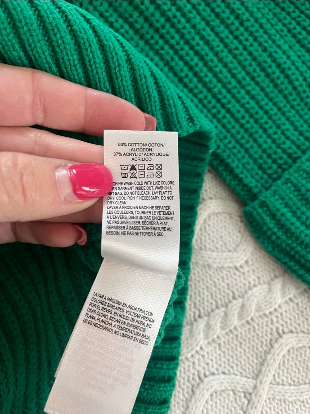 Lucky Brand Green Ribbed Crewneck Sweater Women’s Size 1X - Picture 13 of 13
